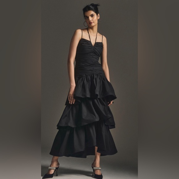 Mountain Maxie Dress in Black. Elliat. Anthropologie. NWT. Small. - Picture 3 of 6